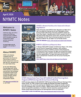 NYMTC Notes April 2026 